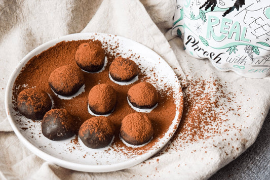 Cacao Mint Cookie Dough Protein Balls