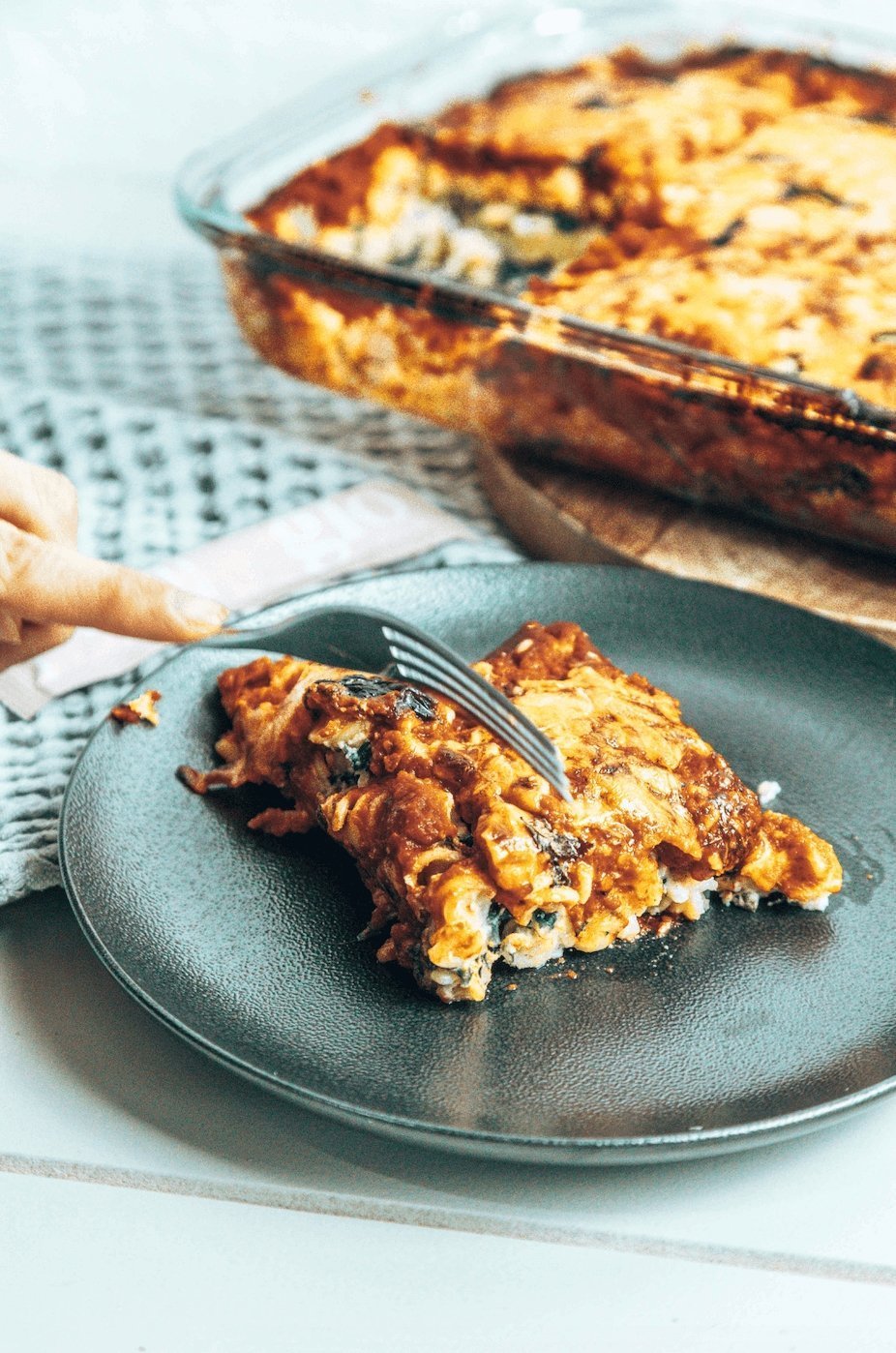 Spinach & Ricotta Collagen Pasta Bake