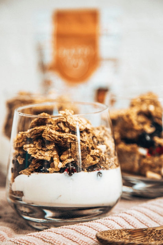 Caramel Weet-Bix Stack