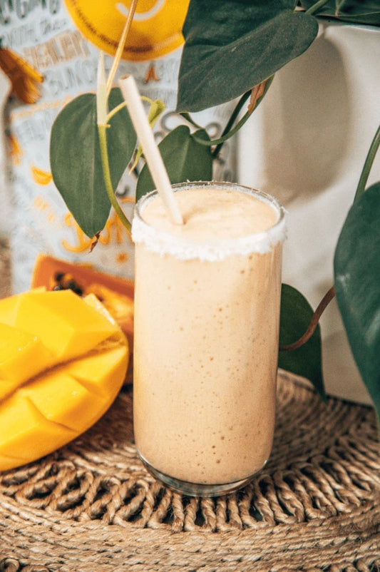 Banana & Mango Cream Smoothie