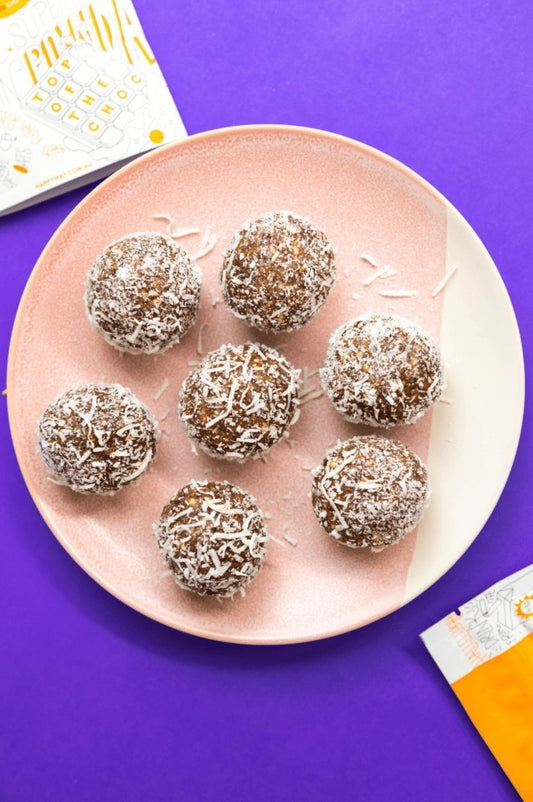 Choc Coconut Balls