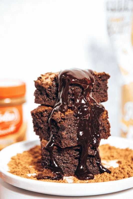 Caramel Biscuit Brownies