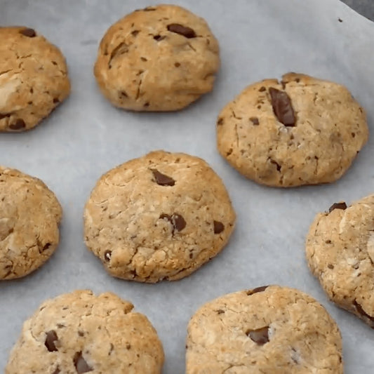VANILLA & TAHINI COOKIES