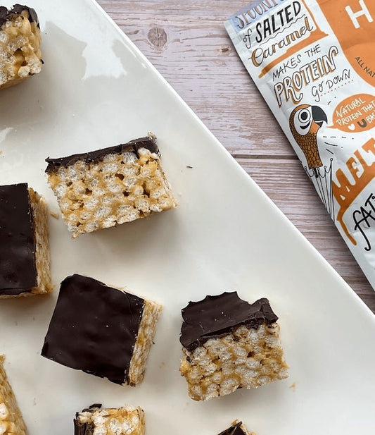 SALTED CARAMEL PROTEIN CRISPIES