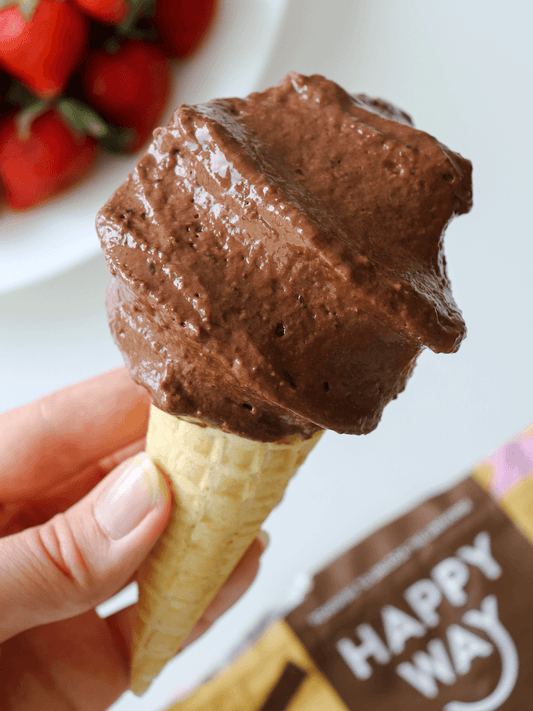 CHOCOLATE NICE CREAM