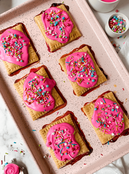 SUPER REDS RASPBERRY POP TARTS