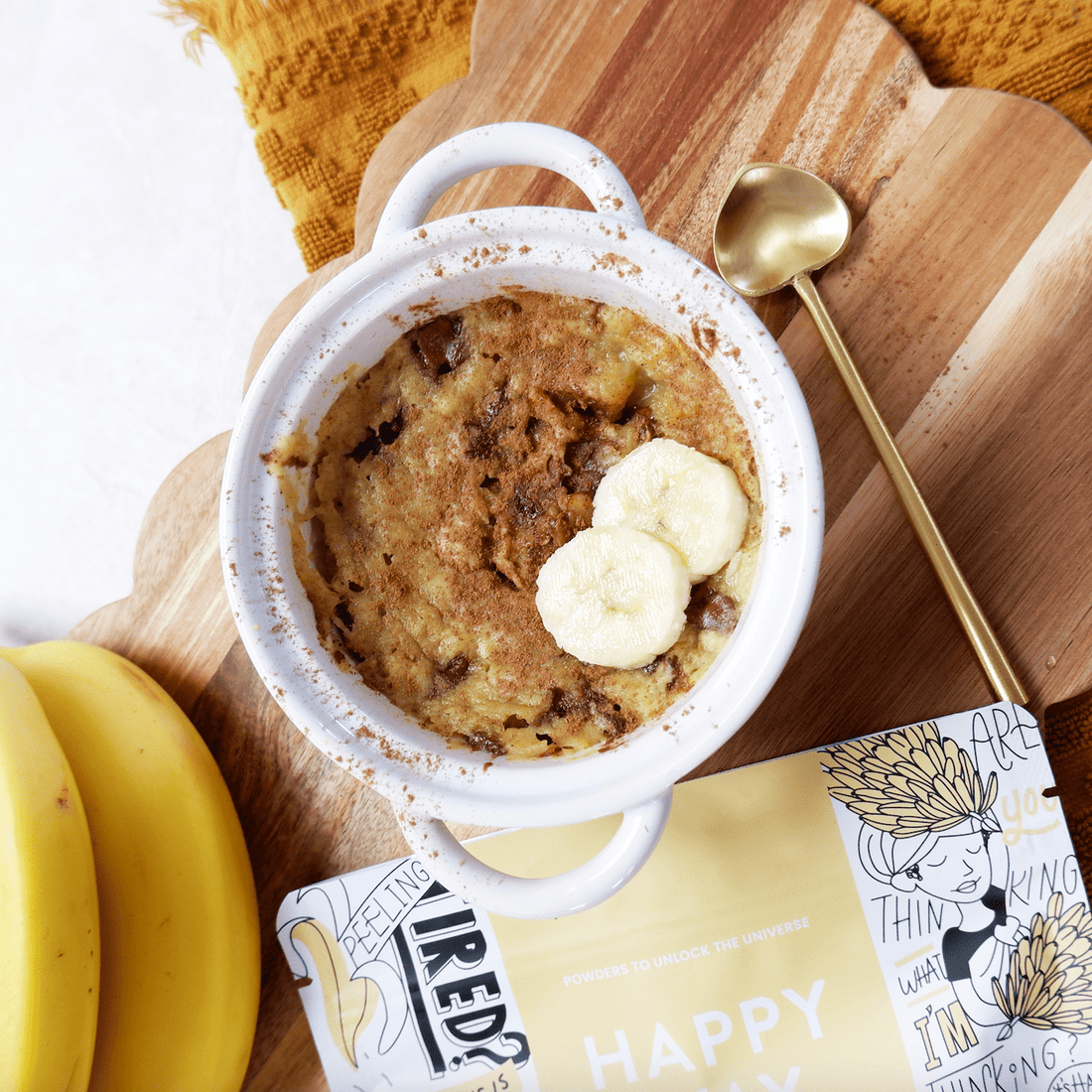 CHOC CHIP BANANA PUDDING FOR ONE