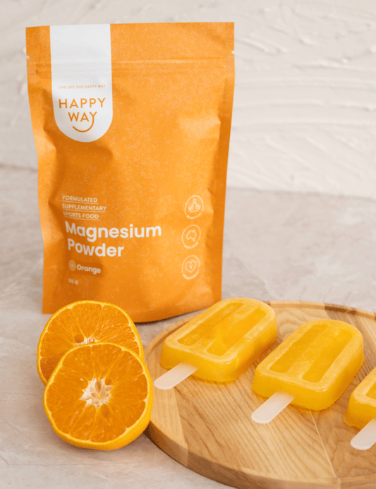 ORANGE MAGNESIUM ICE BLOCKS