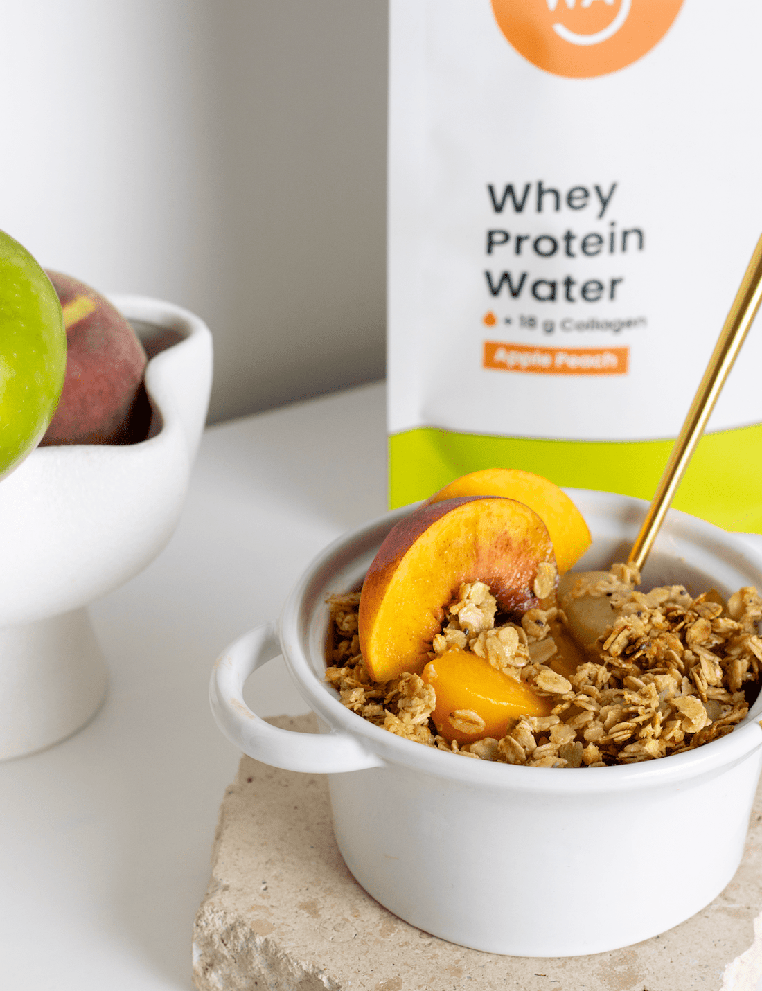 APPLE PEACH CRUMBLE
