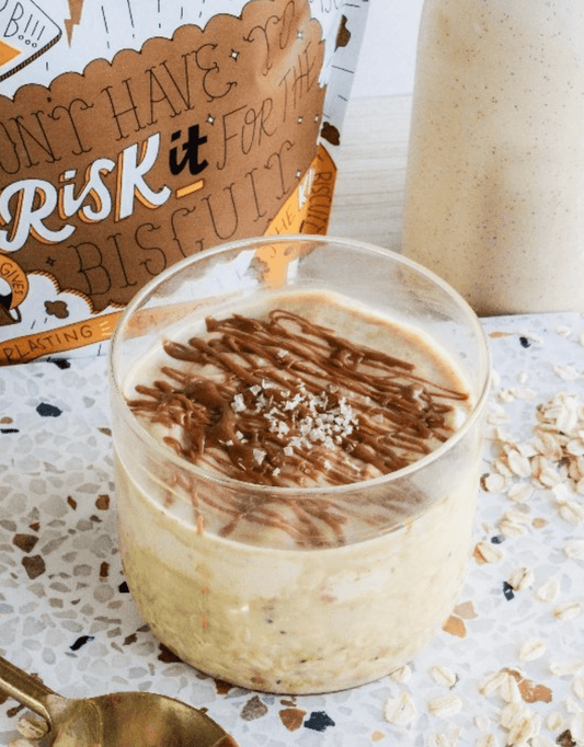 CARAMEL BISCUIT OVERNIGHT OATS