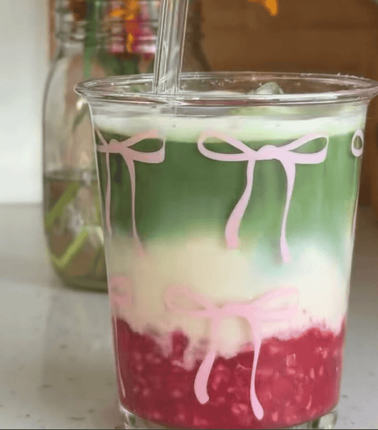 RASPBERRY WHITE CHOC PROTEIN MATCHA