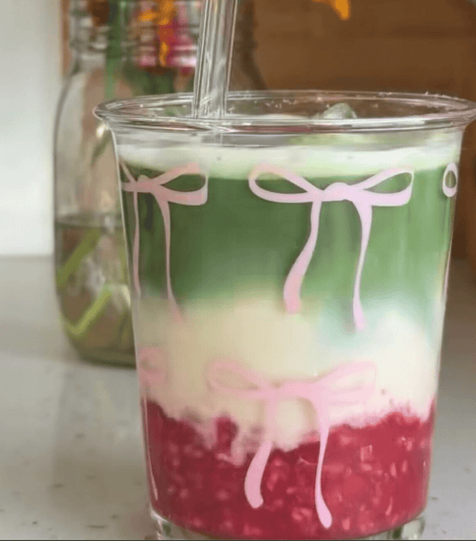 RASPBERRY WHITE CHOC PROTEIN MATCHA