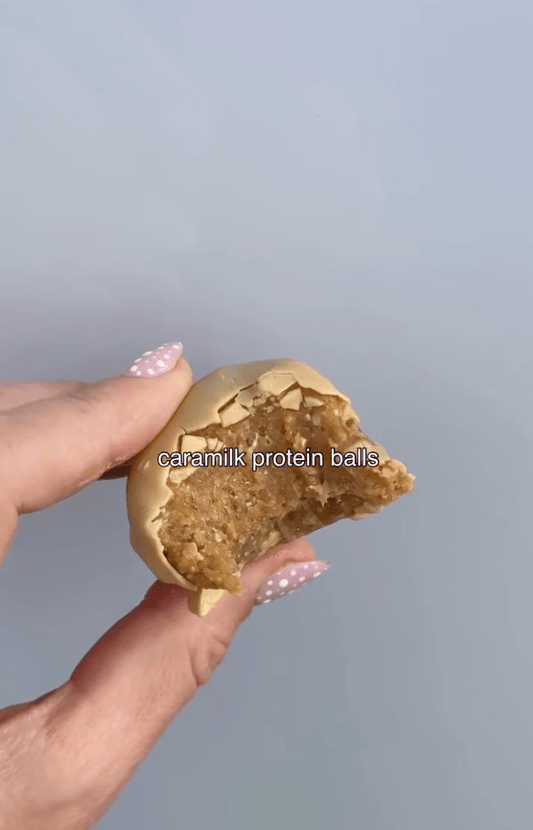 CARAMILK PROTEIN BALLS