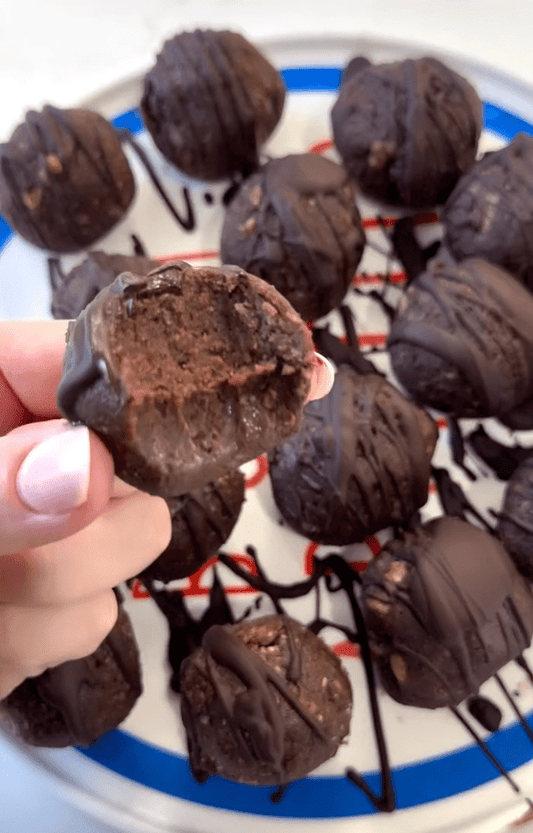 RAW BROWNIE PROTEIN BALLS