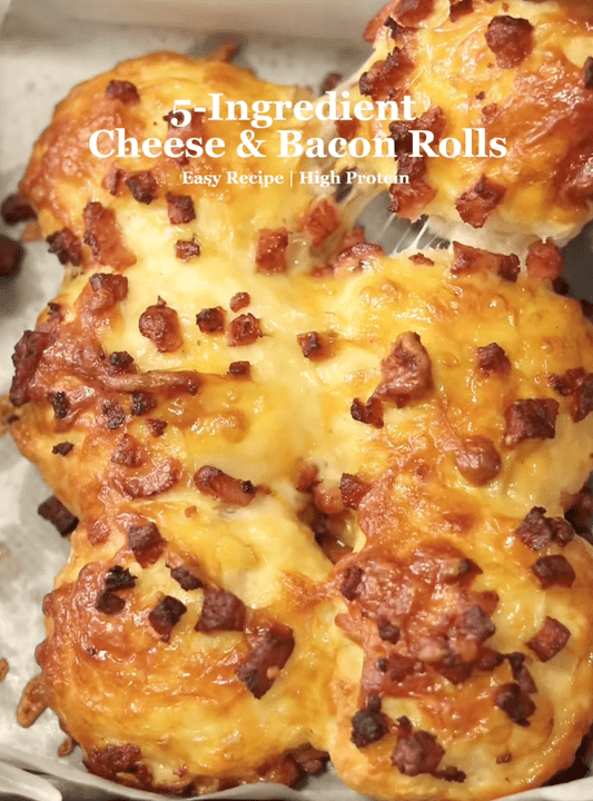 5-INGREDIENT CHEESE & BACON ROLLS