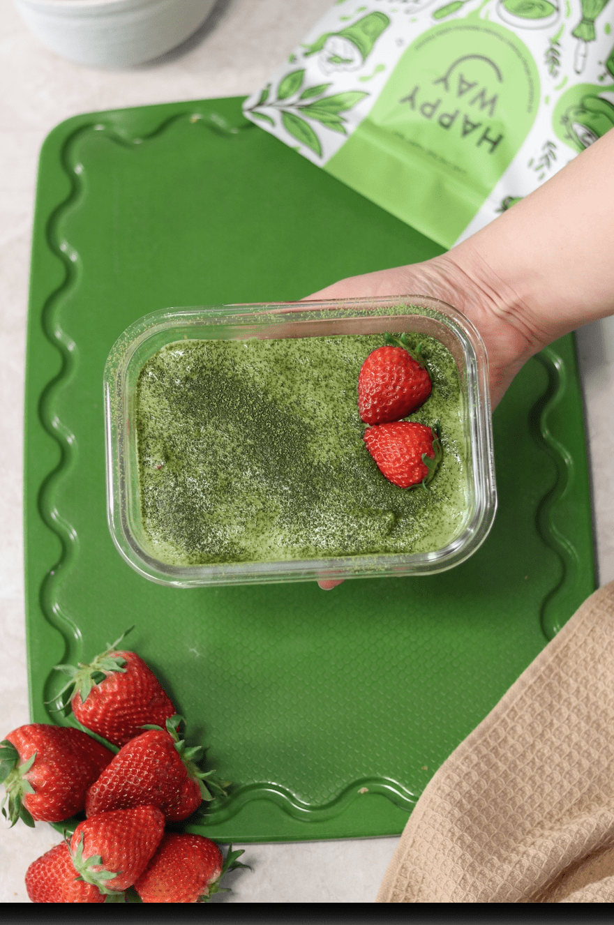 STRAWBERRY MATCHA OVERNIGHT WEETBIX