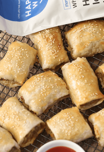 HOMEMADE SAUSAGE ROLLS