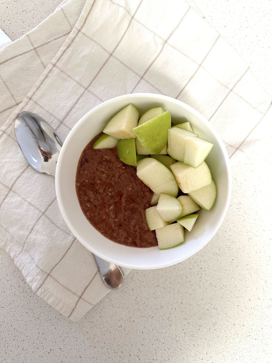 CHOCOLATE OATS & APPLE