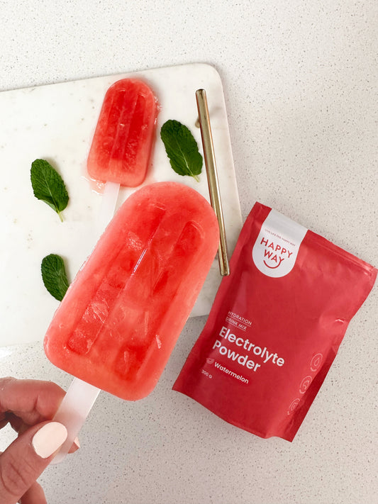 WATERMELON ELECTROLYTE ICE BLOCKS