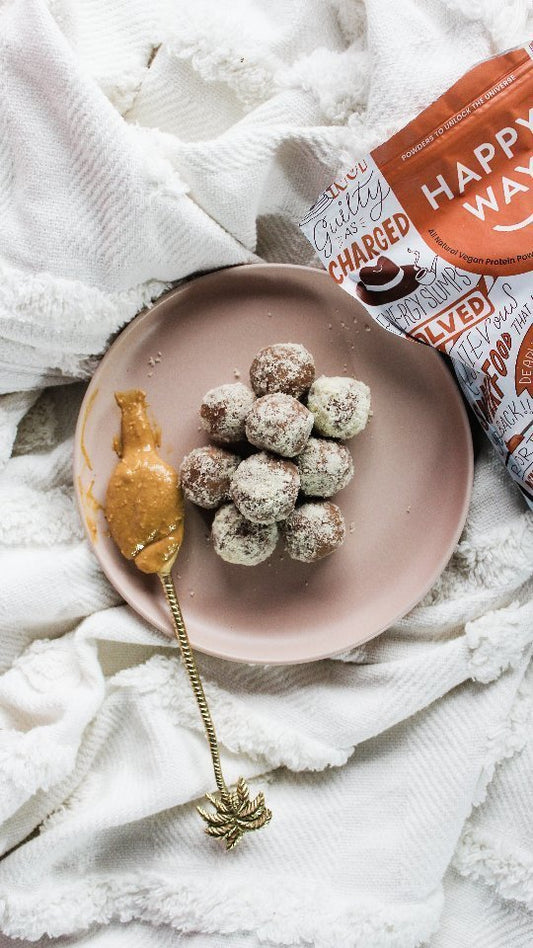 CHOC HAZELNUT PROTEIN BALLS