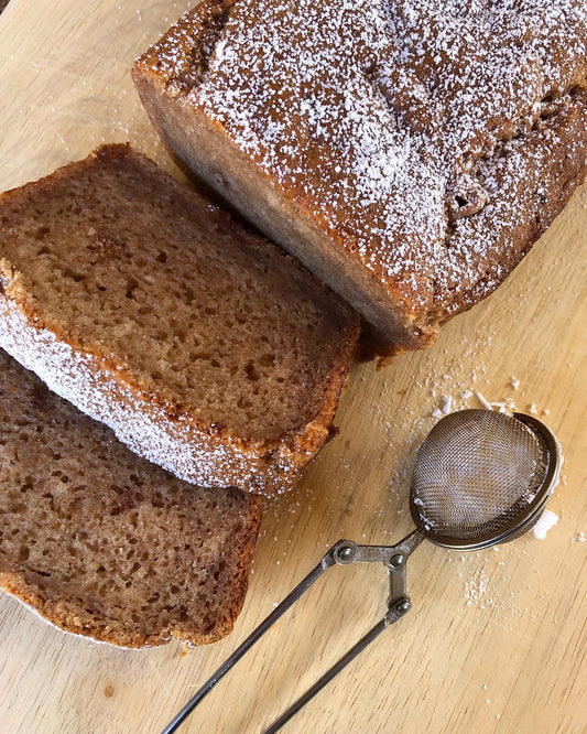 GLUTEN FREE & VEGAN BANANA BREAD