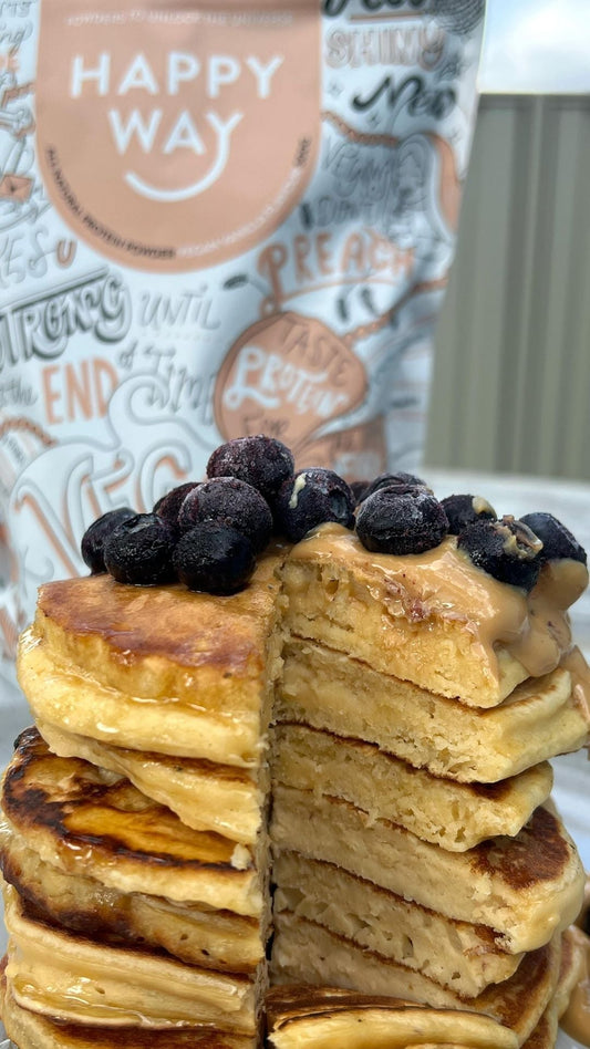 VANILLA PROTEIN PANCAKES