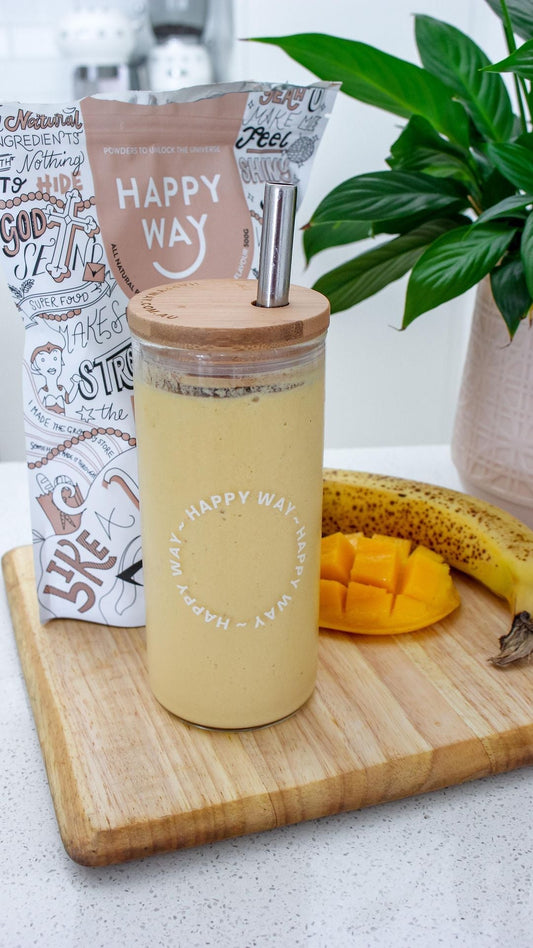 MANGO BANANA VANILLA SMOOTHIE