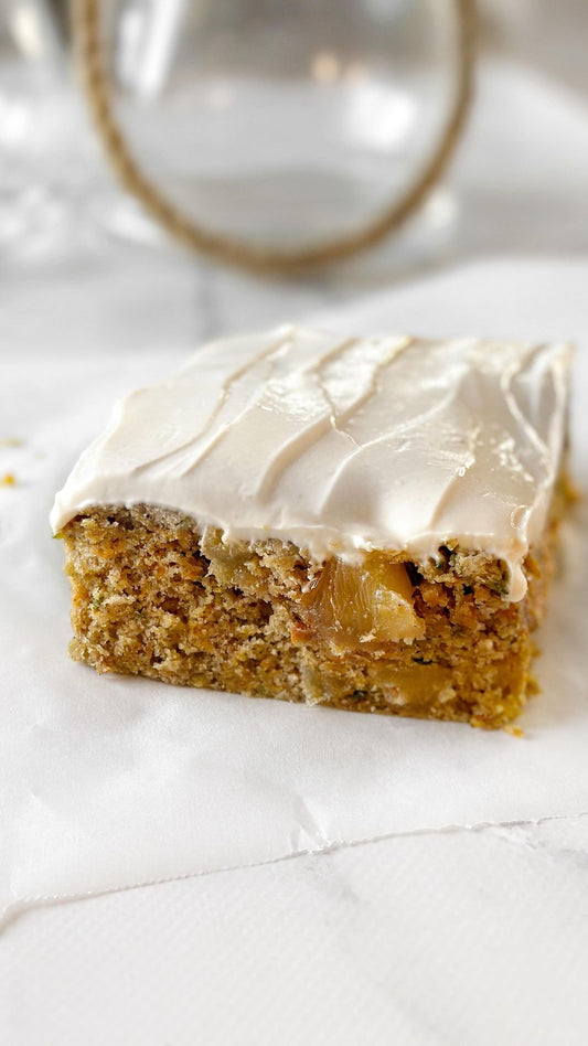 CARROT AND PEAR CAKE