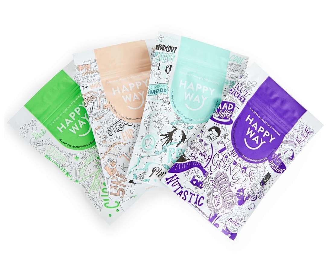 Vegan protein travel pack