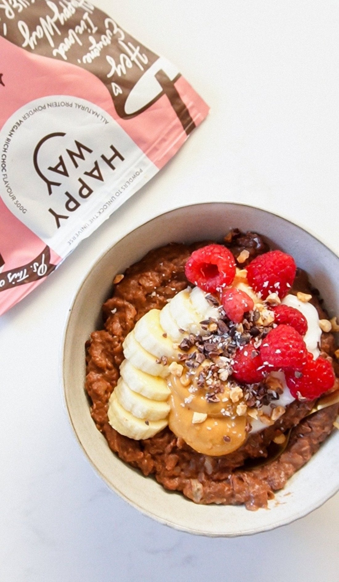 TRIPLE CHOC PROTEIN PORRIDGE (GF/DF)