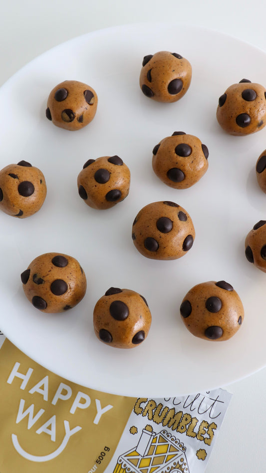 5 INGREDIENT COOKIE DOUGH BALLS