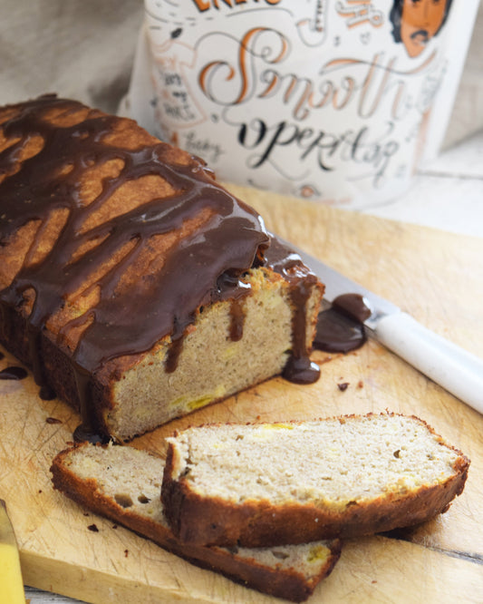 Salted Caramel Banana Bread