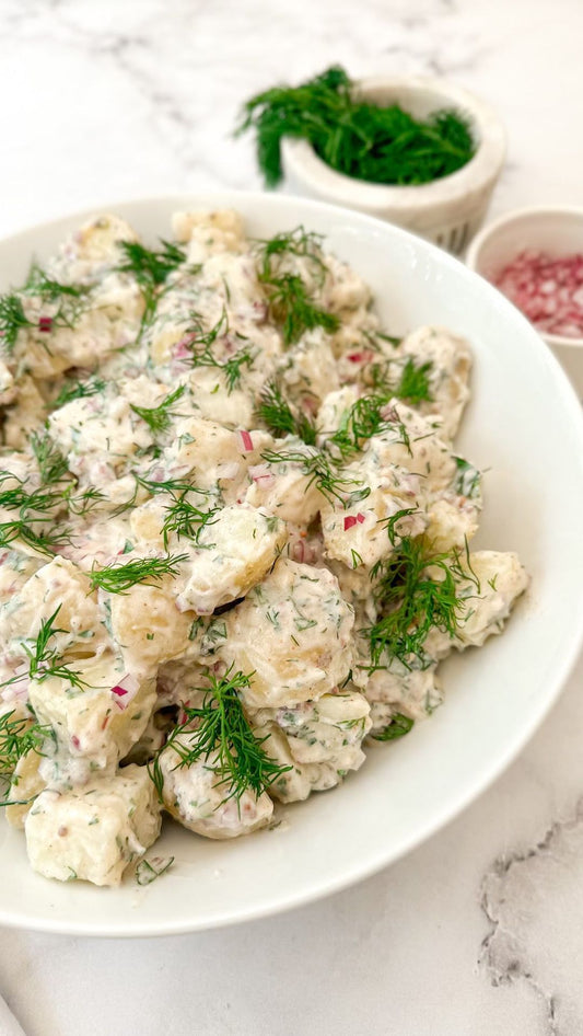 HEALTHIER POTATO SALAD