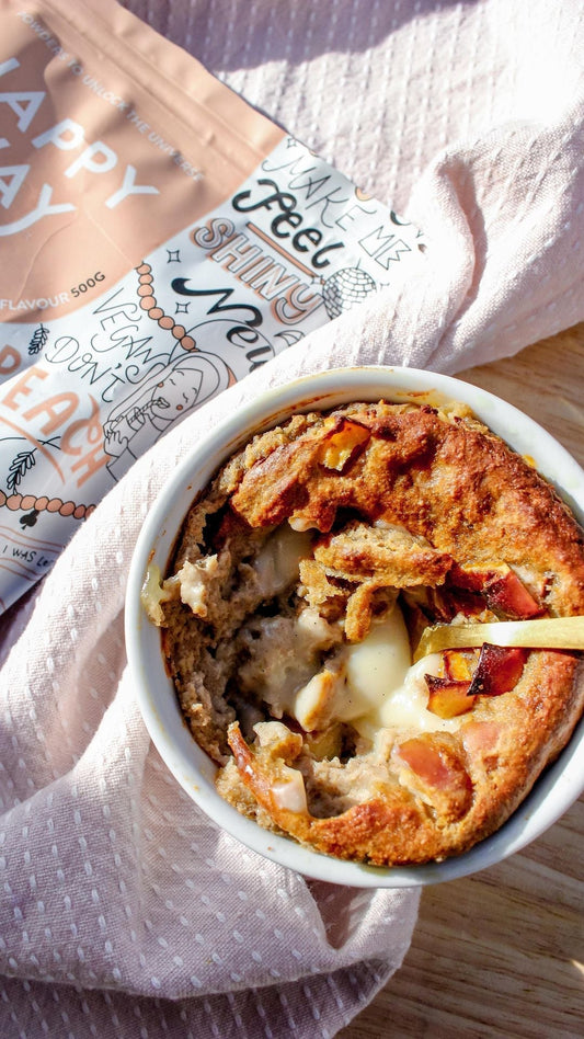 APPLE CUSTARD PROTEIN BREAKFAST BAKE (GF/DF)