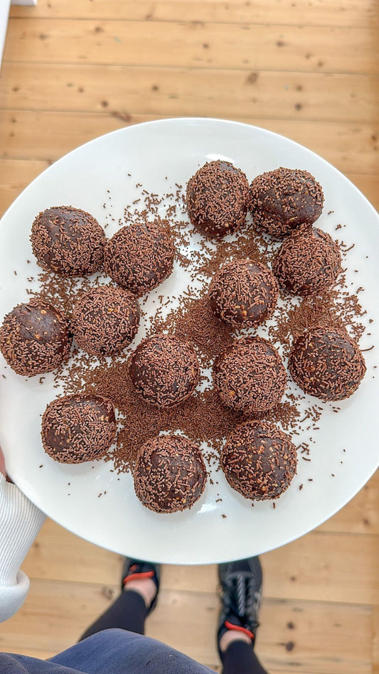 CORN THIN CHOC PROTEIN TRUFFLES