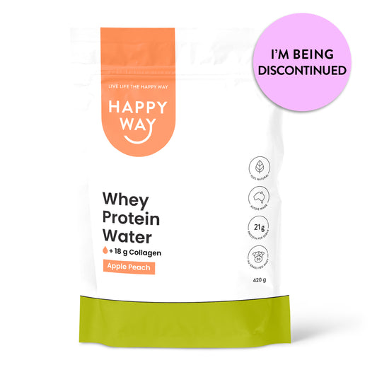 Apple Peach Whey Protein Water Powder 420g