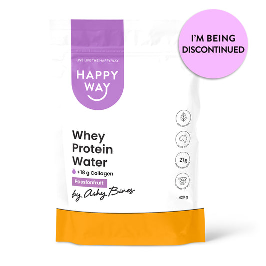 Ashy Bines Passionfruit Whey Protein Water Powder 420g