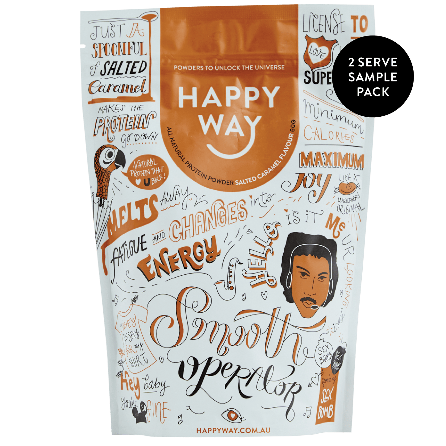Whey Protein Powder Sample Pack 60g