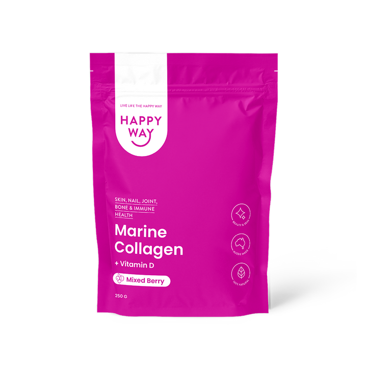 Marine Collagen + Vitamin D Mixed Berry