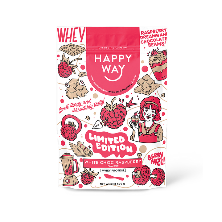 White Choc Raspberry Whey Protein