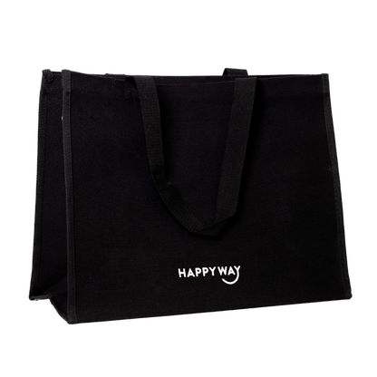 Canvas Tote Bag - Black