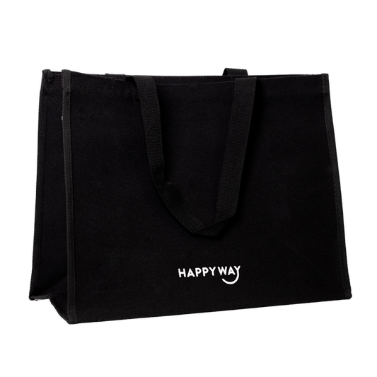 Canvas Tote Bag - Black
