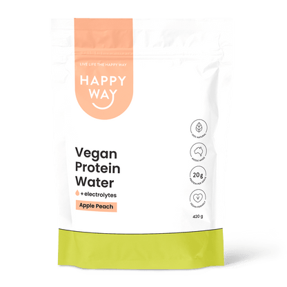 Apple Peach Vegan Protein Water Powder 420g