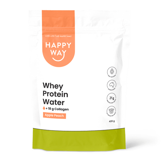 Apple Peach Whey Protein Water Powder 420g