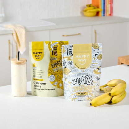 Banana Collagen Whey Protein Powder 500g