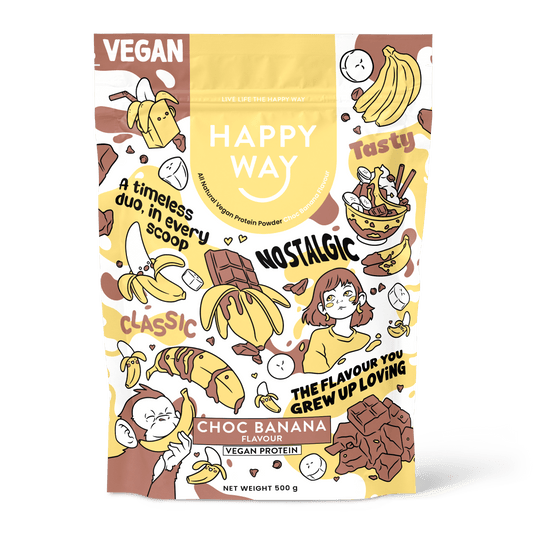 Choc Banana Vegan Protein Powder 500g