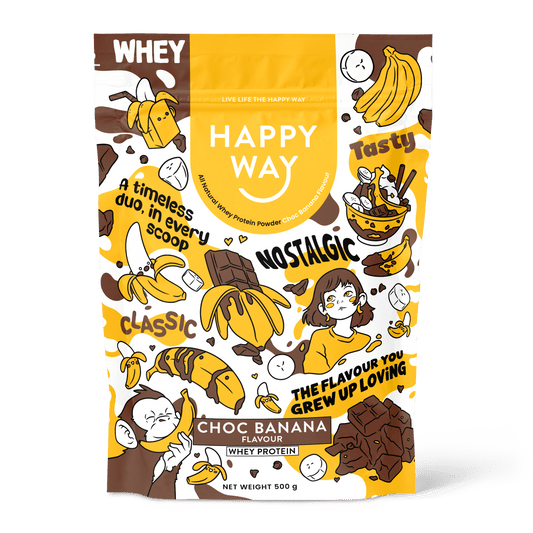 Choc Banana Whey Protein Powder 500g