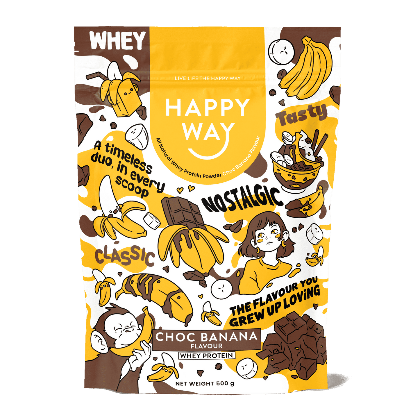 Choc Banana Whey Protein