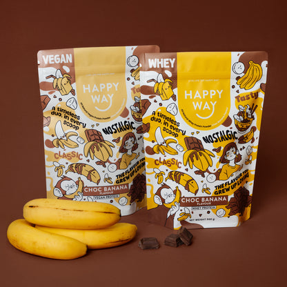 Choc Banana Vegan Protein Powder 500g