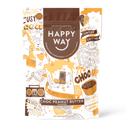 Choc Peanut Butter Vegan Protein Powder 500g